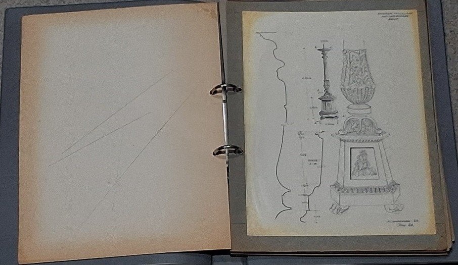 Sint-Jacobskerk Fritz Compernol tekeningen, Ophalen of Verzenden, Tekening