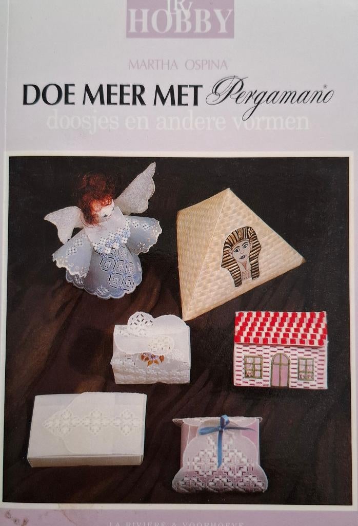HOBBY Doe meer met pergamano doosjes en andere vormen, Ophalen of Verzenden, Overige onderwerpen