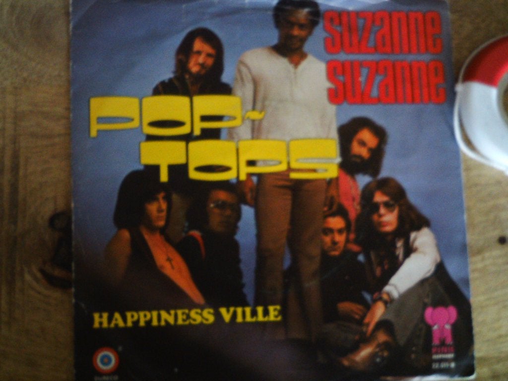 Pop-Tops - Suzanne Suzanne / Happiness Ville (Single) 10a, 7 inch, Ophalen of Verzenden, Zo goed als nieuw, Overige typen