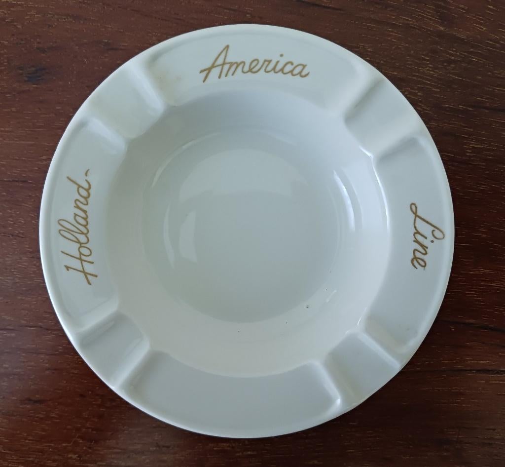 scheepvaart asbak van de Holland Amerika Lijn / HAL, Verzenden, Zo goed als nieuw
