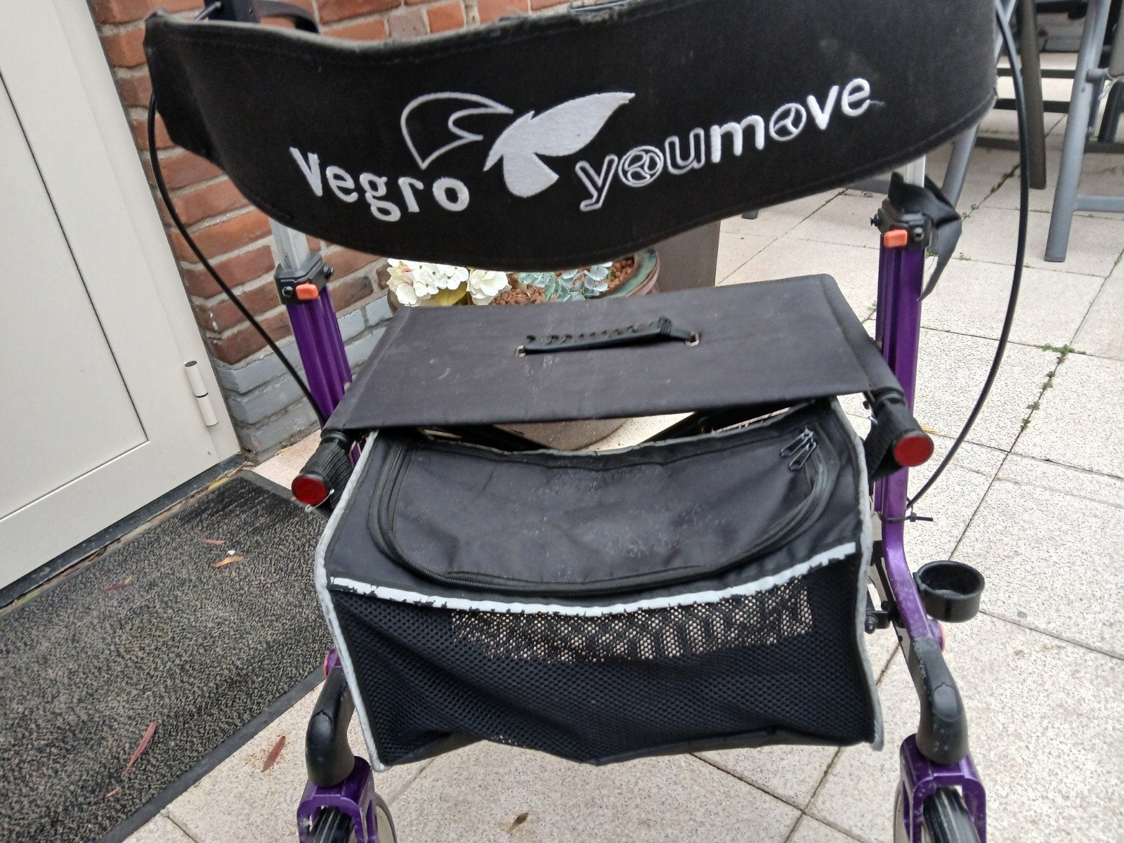 vergro rollator, Ophalen, Opvouwbaar, Gebruikt
