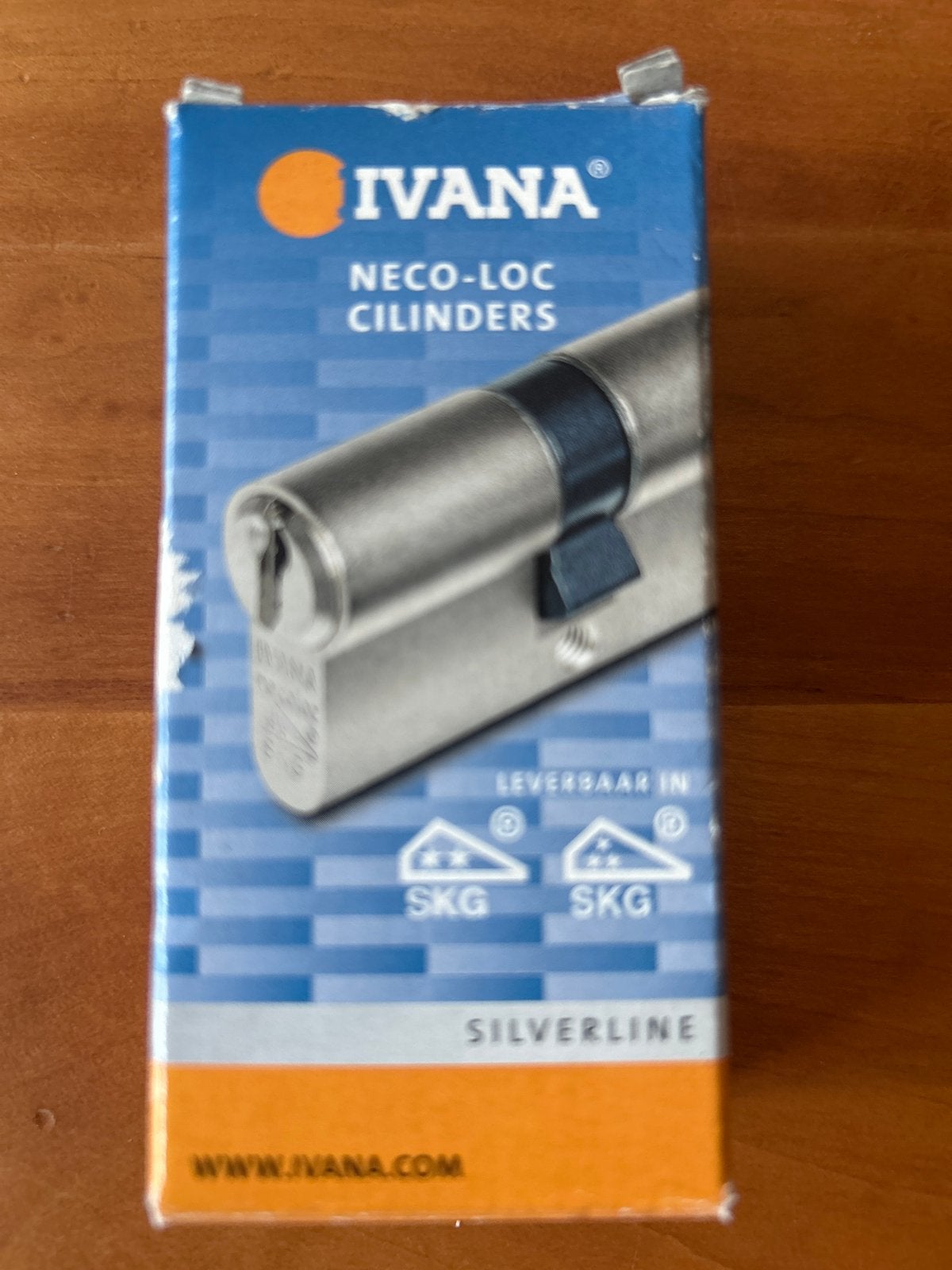 IVANA NECO-LOC Cilinder SKG** - Nieuw in doos, Ophalen of Verzenden, Nieuw, Rvs, Slot