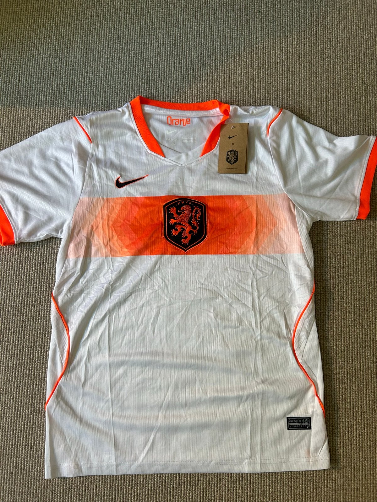 Oranje Nike KNVB Voetbalshirt - Nieuw met labels, Maat S, Verzenden, Nieuw, Shirt