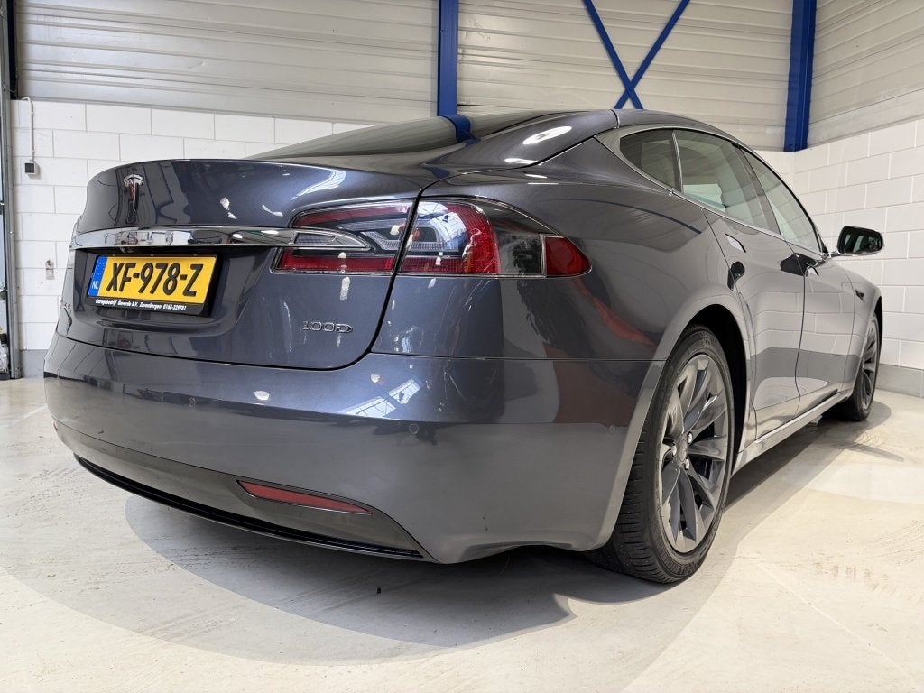 TESLA Model S 100 kWh D 422PK AWD S Luchtvering, Pano, Self-, Auto's, 0 cilinders, 110 €/maand, Model S, Zilver of Grijs