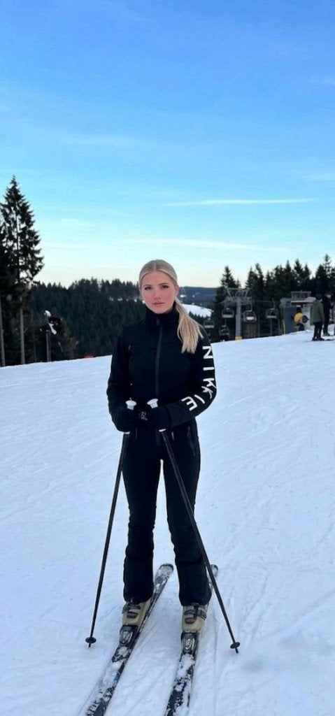 Nikkie Zwart Skipak Jumpsuit XXS/32 - Softshell Slim Fit, Ophalen of Verzenden, Zo goed als nieuw, Nikkie, Maat 34 (XS) of kleiner
