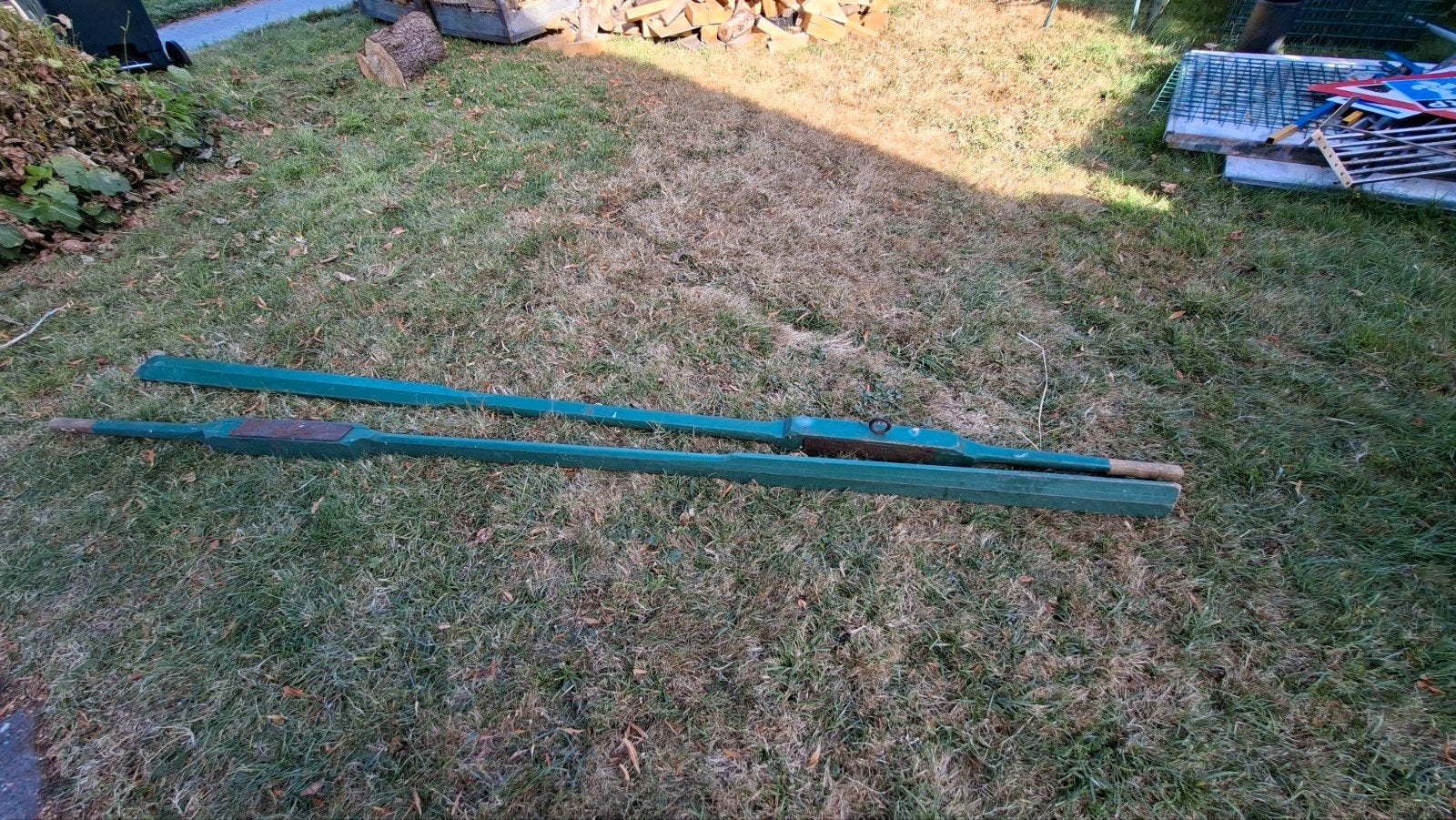 280 cm roeispanen - Goede staat, voor roeien of decoratie, Ophalen