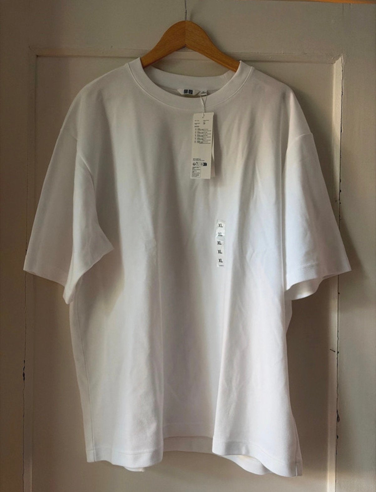Tshirt airism Uniqlo, Ophalen of Verzenden, Nieuw, Maat 56/58 (XL), Wit