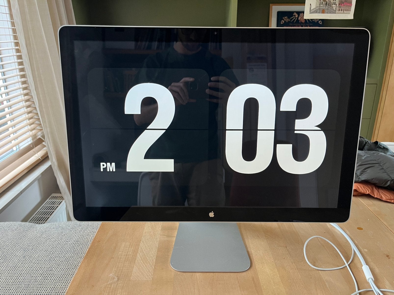 Apple cinema display 24 inch, Computers en Software, Ingebouwde speakers, IPS, Full HD, Ophalen of Verzenden