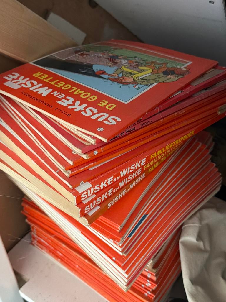 Suske en Wiske stripboeken - ruim 30 jaar oud, prima staat, Meerdere stripboeken, Ophalen of Verzenden, Gelezen