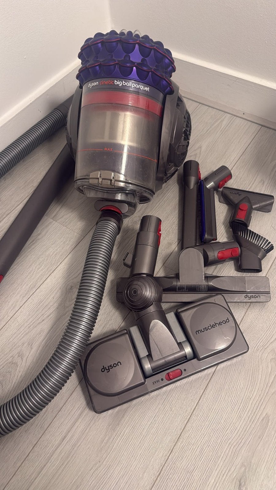 Dyson Cinetic Big Ball Parquet stofzuiger -Zo goed als nieuw