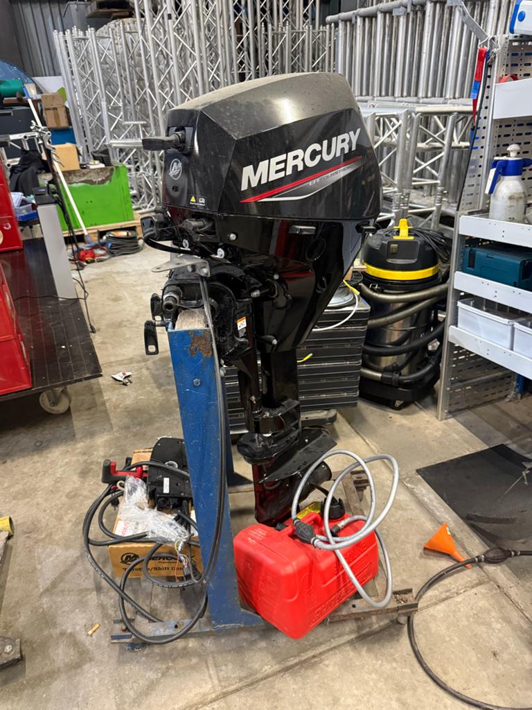 Mercury Marine F15MLH Buitenboordmotor 15 PK, Watersport en Boten, Ophalen, 10 tot 30 pk, Viertaktmotor, Mercury