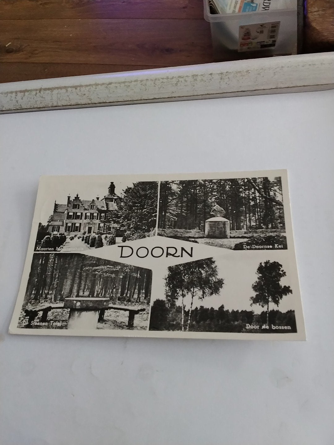 Oude ansichtkaart Doorn - Gelopen, Verzamelen, Ansichtkaarten | Nederland, Ophalen of Verzenden, 1940 tot 1960, Gelopen, Utrecht