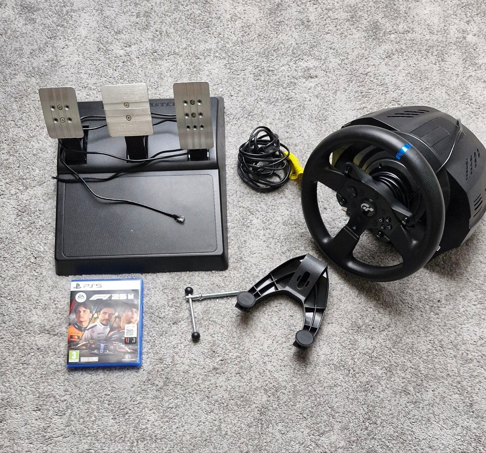 Thrustmaster T300 RS GT Edition + F1 2025(PS5), Ophalen of Verzenden, Zo goed als nieuw, PlayStation 4