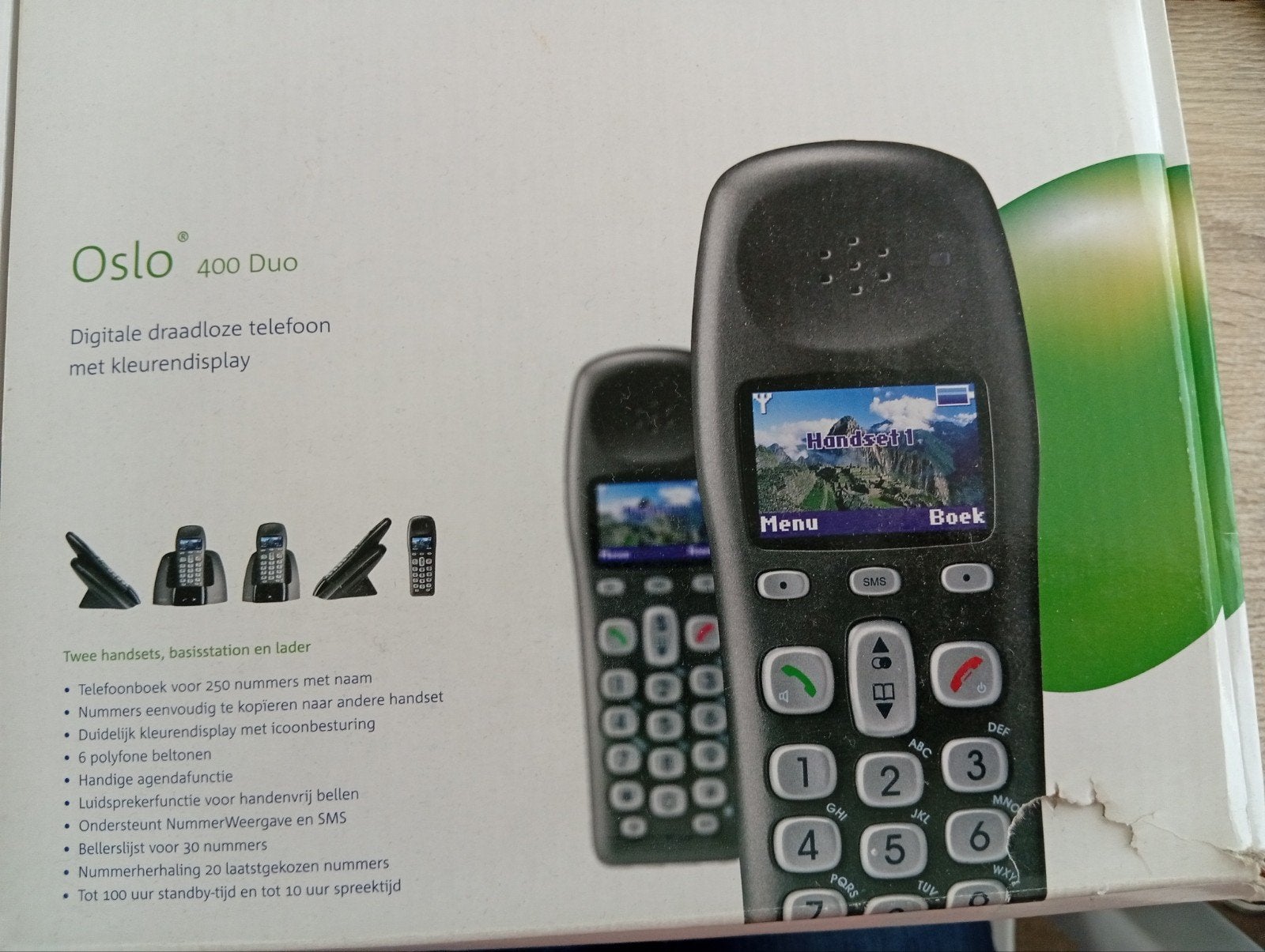 Gigaset Oslo KPN Duo draadloze telefoon z.g.a.n., Ophalen of Verzenden, Zo goed als nieuw, 2 handsets