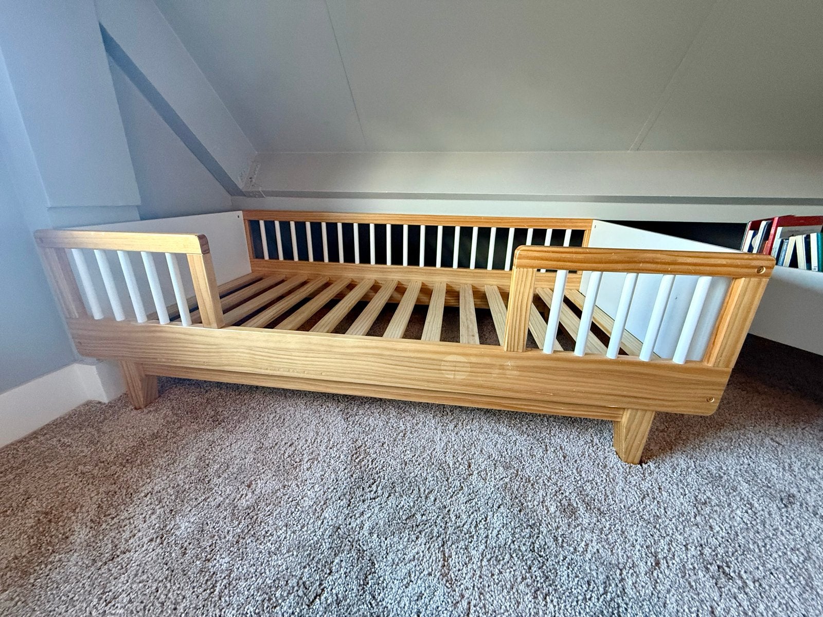 Peuterbed Petite Amelie, Kinderen en Baby's, Ophalen, Gebruikt, 140 tot 160 cm, 70 tot 85 cm