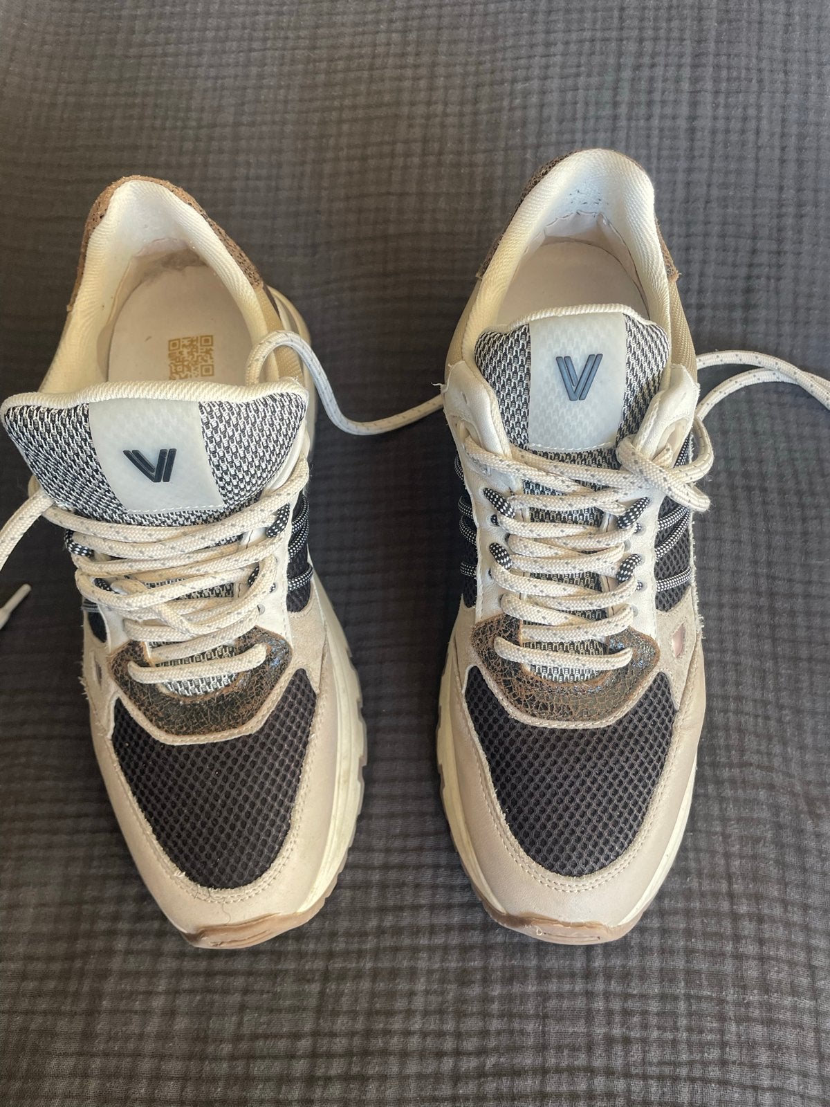 VIA VAI Sneakers - Zo goed als nieuw, Ophalen of Verzenden, Zo goed als nieuw, Beige, Sneakers of Gympen