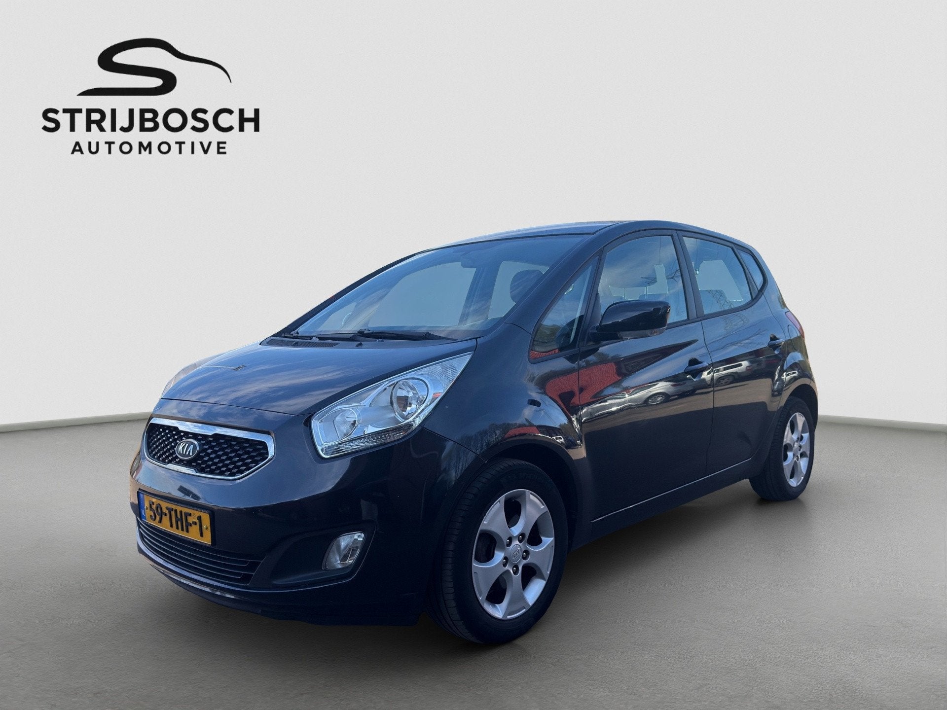 Kia Venga 1.4 CRDi X-Ecutive | NETTO € 1.570,- | Navi | Cl, Auto's, Kia, Voorwielaandrijving, Euro 5, Gebruikt, Zwart