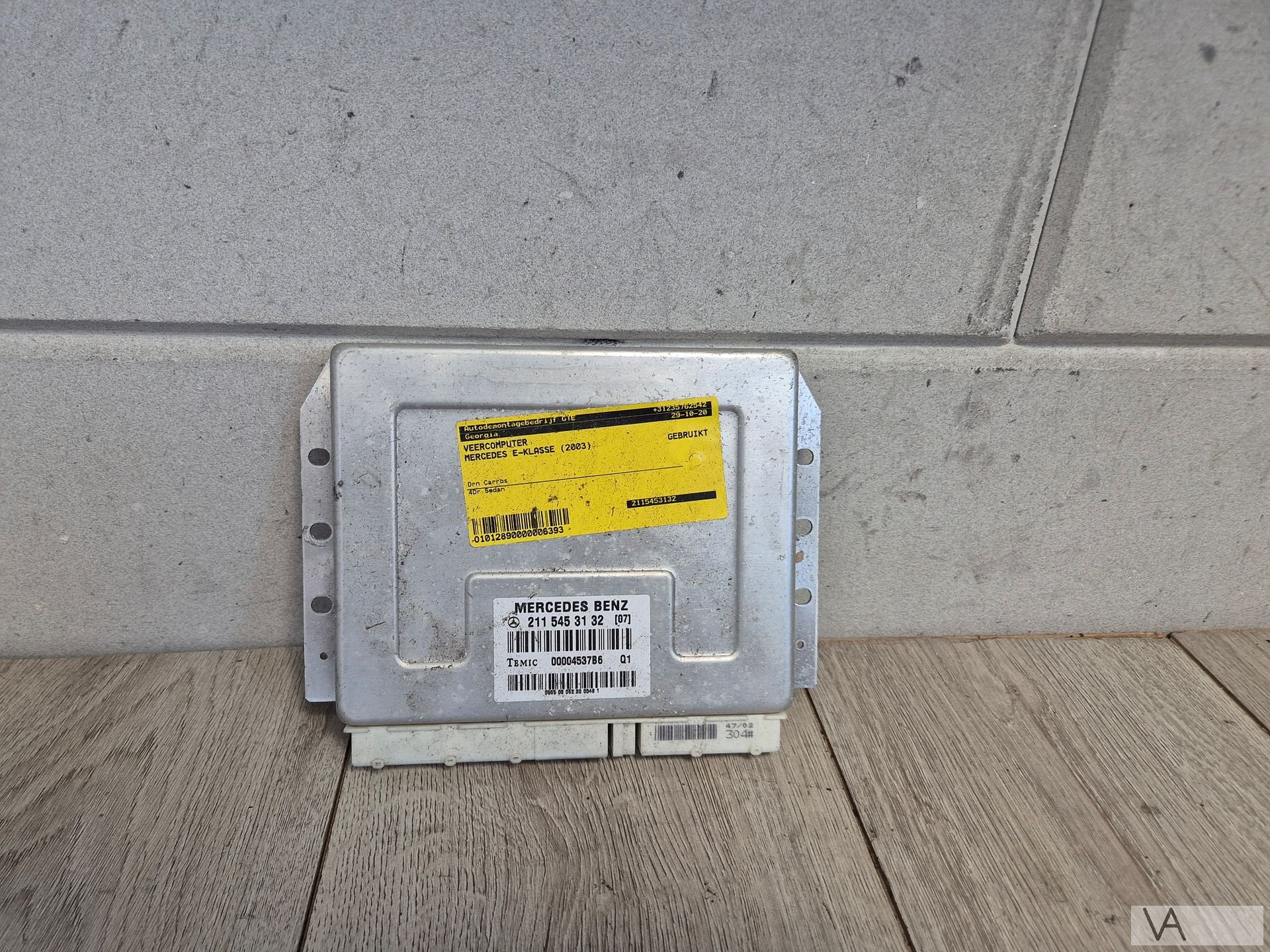 Module bcm luchtvering Mercedes E klasse W211 2115453132 €40, Gebruikt, -, Ophalen of Verzenden, -