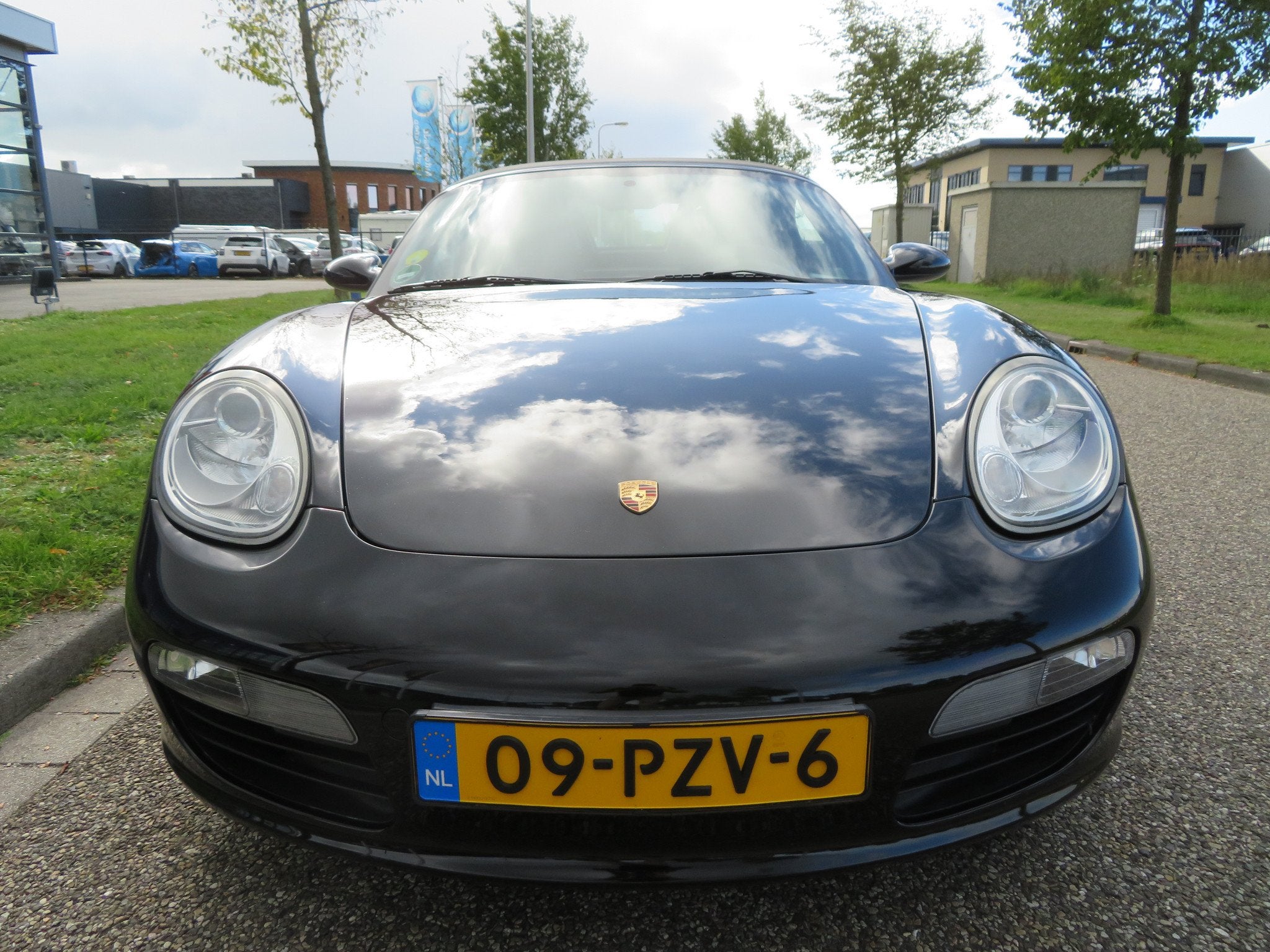 Porsche Boxster (bj 2007), Auto's, Gebruikt, Zwart, Bedrijf, Euro 4