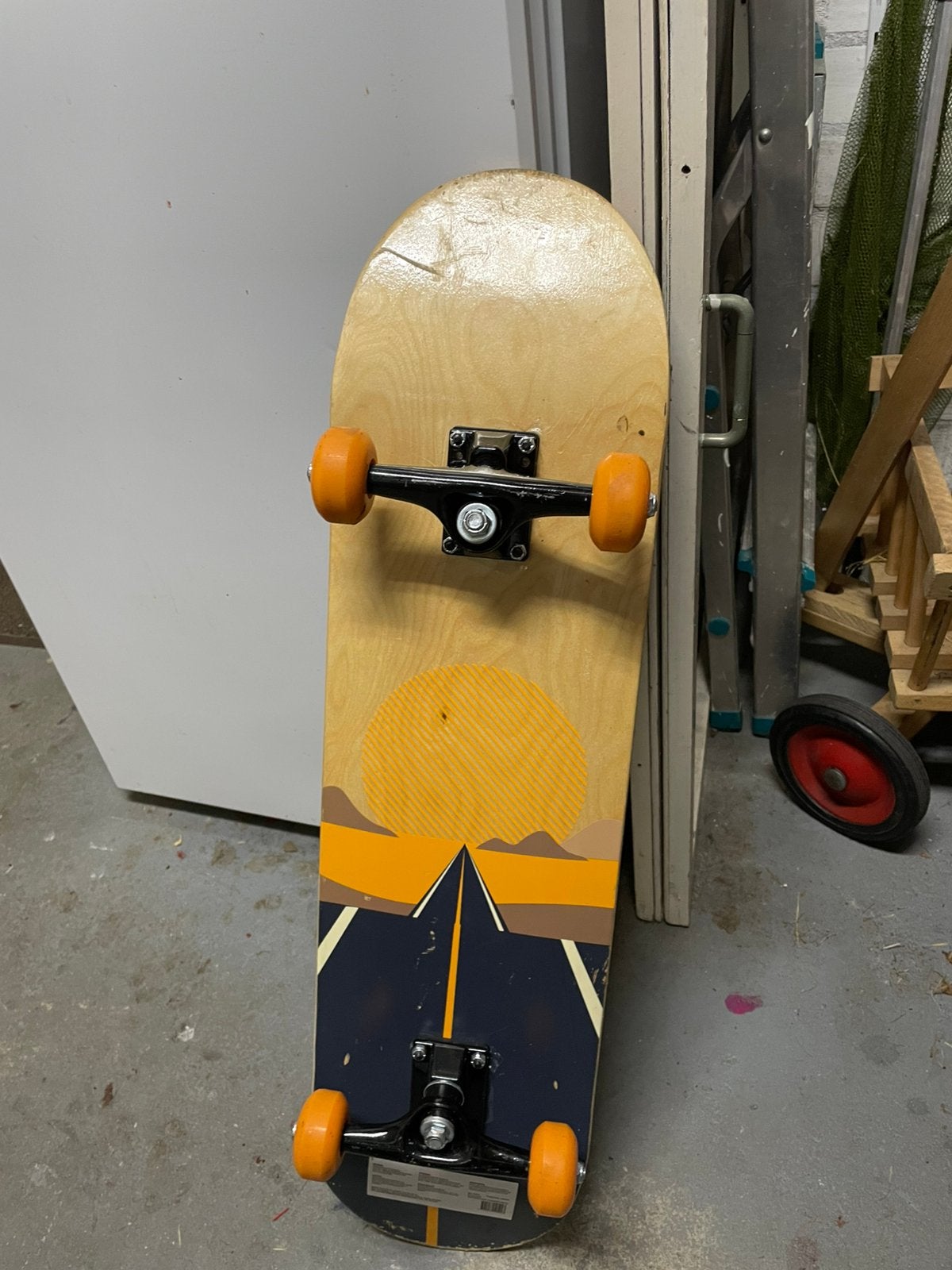 Skateboard, Ophalen of Verzenden, Zo goed als nieuw