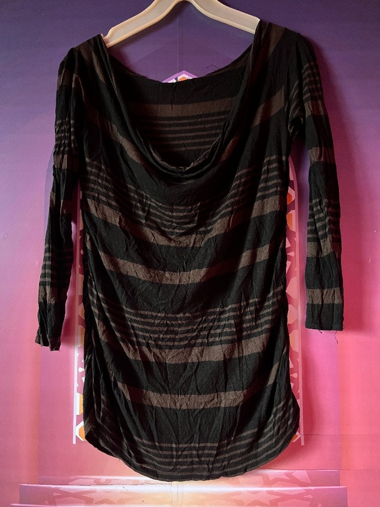 Luchtige lange tuniek/shirt met waterval hals 38/40 12,99€, Maat 38/40 (M), Ophalen of Verzenden, Gedragen, Overige kleuren