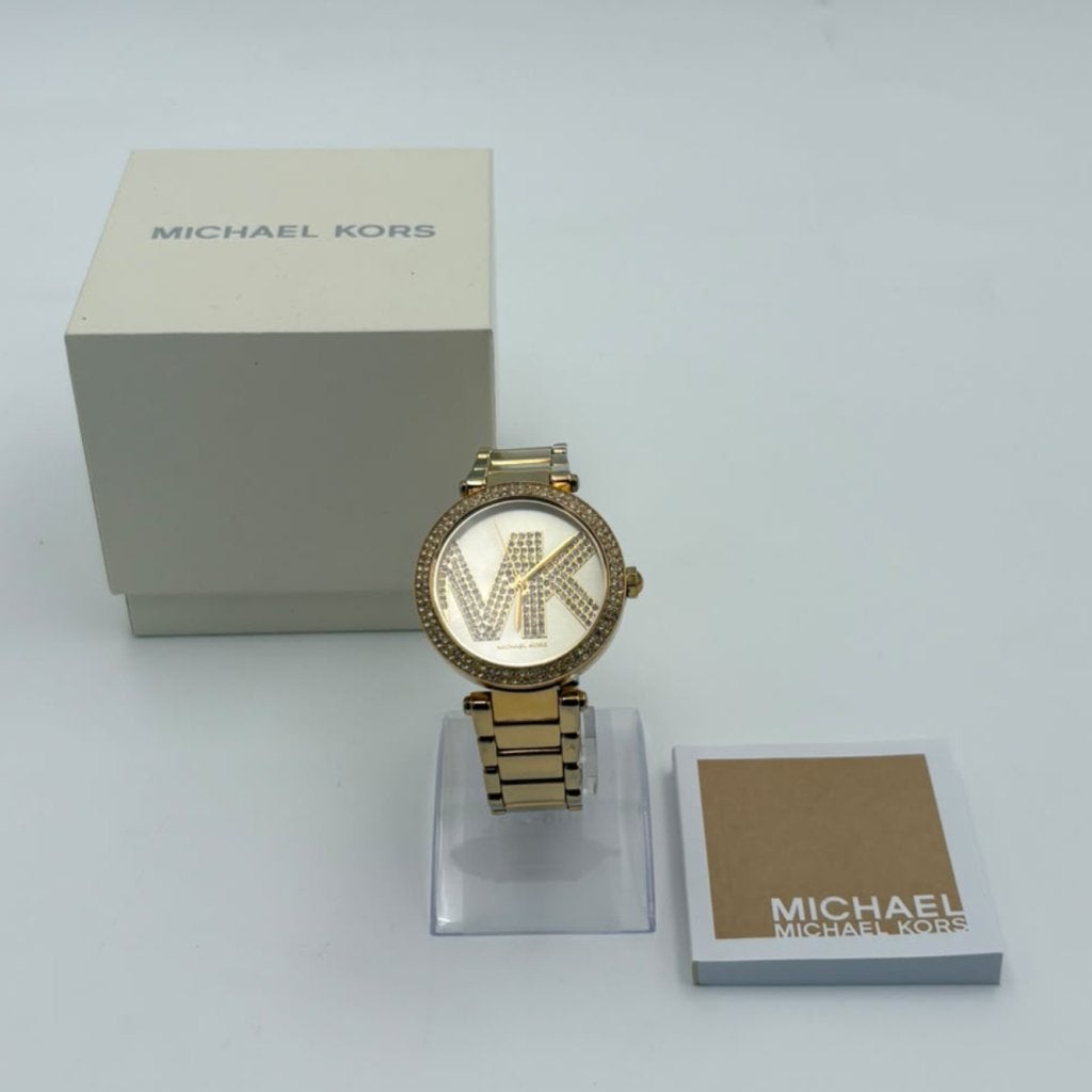Michael Kors MK-6659 Parker Dameshorloge - Nette staat, Michael Kors, Zo goed als nieuw, Support@michaelkors.com, 11 West 42nd Street
New York, NY 10036
United States