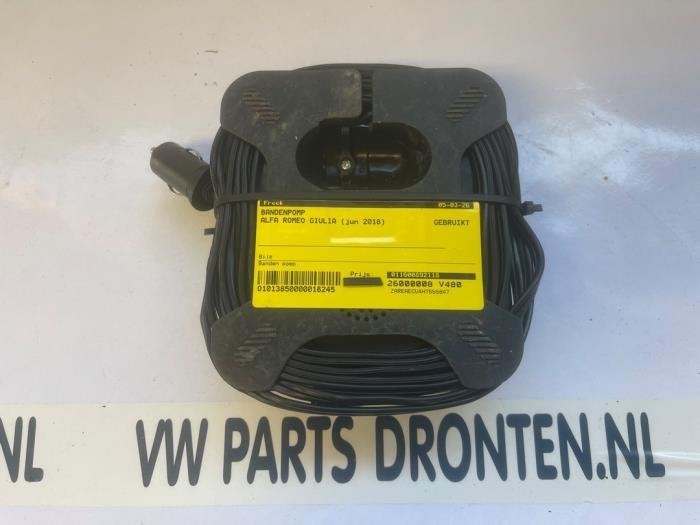 Bandenpomp van een Alfa Romeo Giulia, Gebruikt, -, Verzenden, -