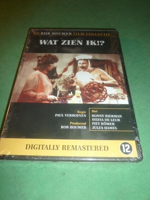 Wat zien ik !? Paul Verhoeven Dvd In folie, Cd's en Dvd's, Dvd's | Nederlandstalig, Verzenden, Alle leeftijden, Komedie, Nieuw in verpakking