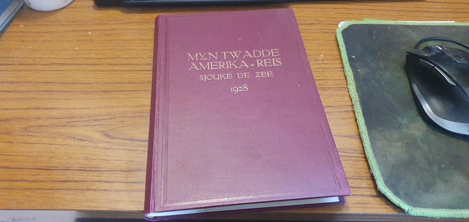Myn twadde Amerika-reis Sjouke de Zee in 1928, Ophalen of Verzenden, Gelezen, Sjouke de Zee