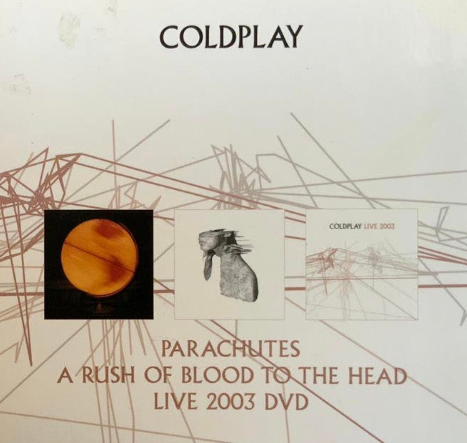 CD Coldplay - Parachutes & A Rush of Blood to the Head, Verzenden, Zo goed als nieuw