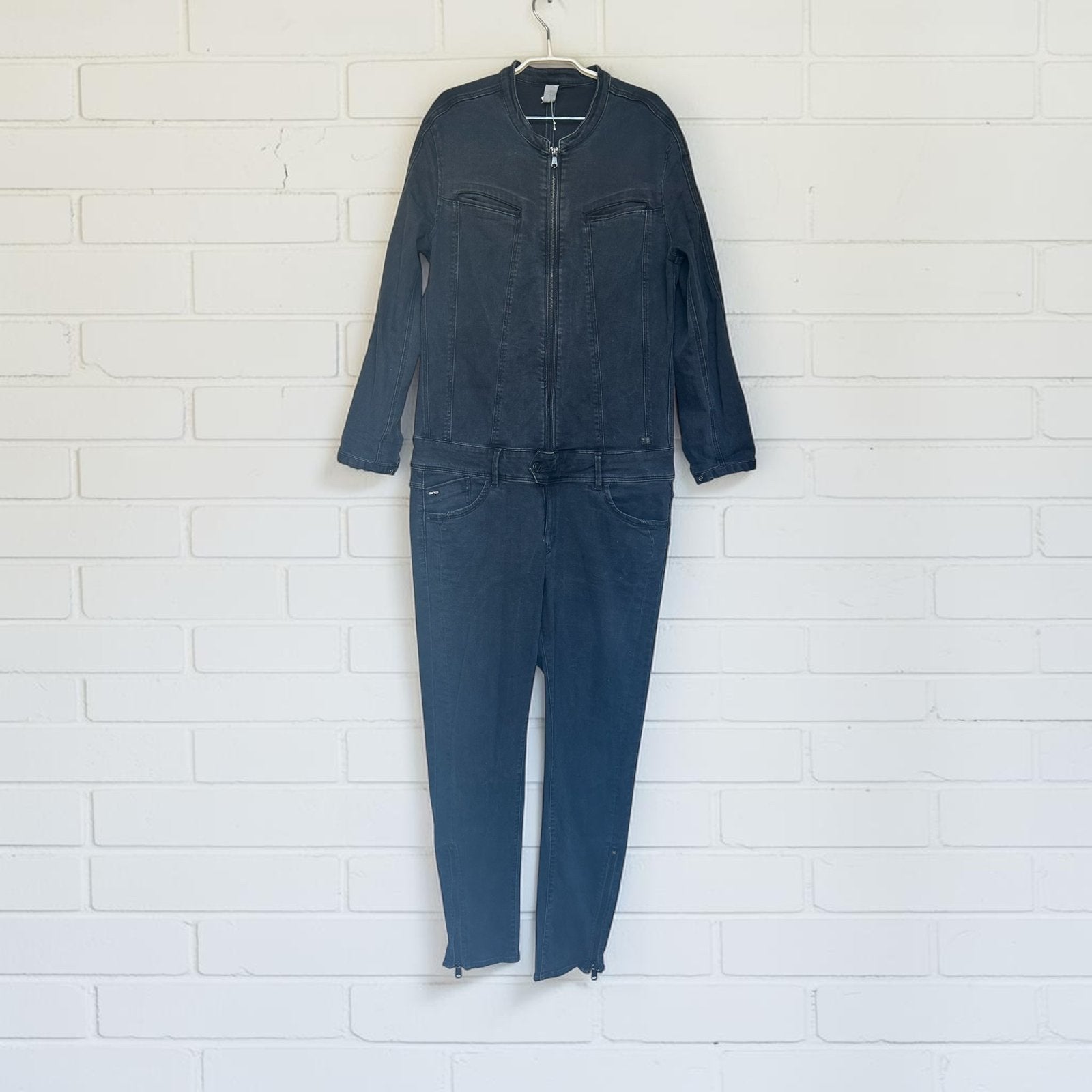 G-Star RAW Jumpsuit Maat XL Donkergrijs Boilersuit Lynn Suit, Verzenden, Zwart, Maat 46/48 (XL) of groter, Gar