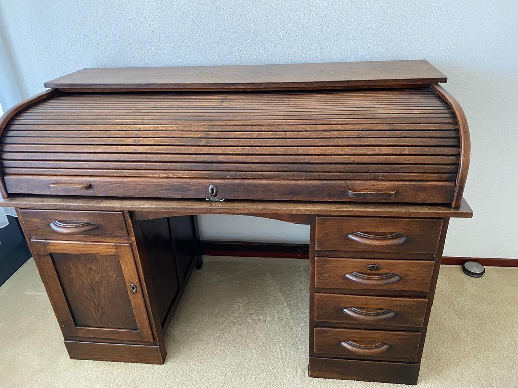 Rolluik bureau, Antiek en Kunst, Ophalen
