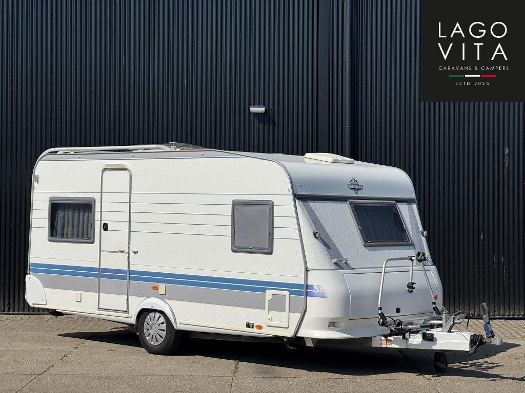 Hobby De luxe Easy 460 UFE | Mover | Luifel | Fietsendrager, Niet ingevuld, Schokbreker, Rondzit, Hobby