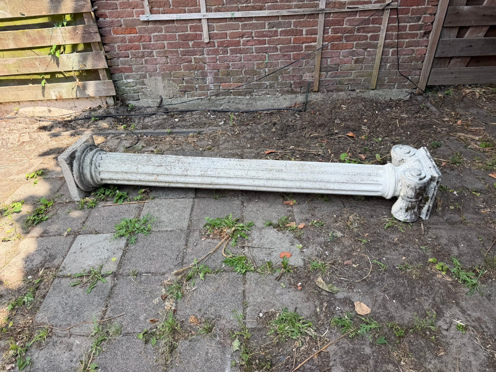 Betonnen Sierpilaar / sierzuil, Ophalen, Gebruikt, Beton, Overige typen