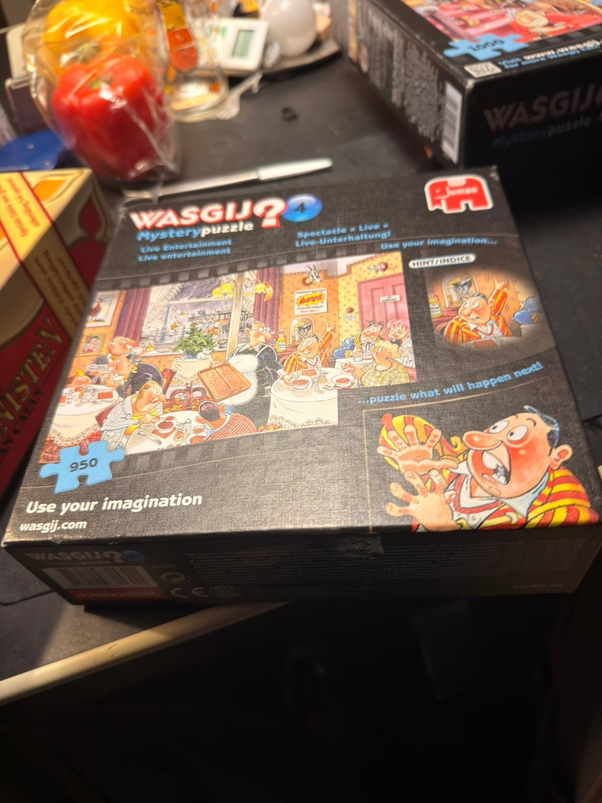 Wasgij puzzels, Ophalen of Verzenden, 500 t/m 1500 stukjes, Zo goed als nieuw