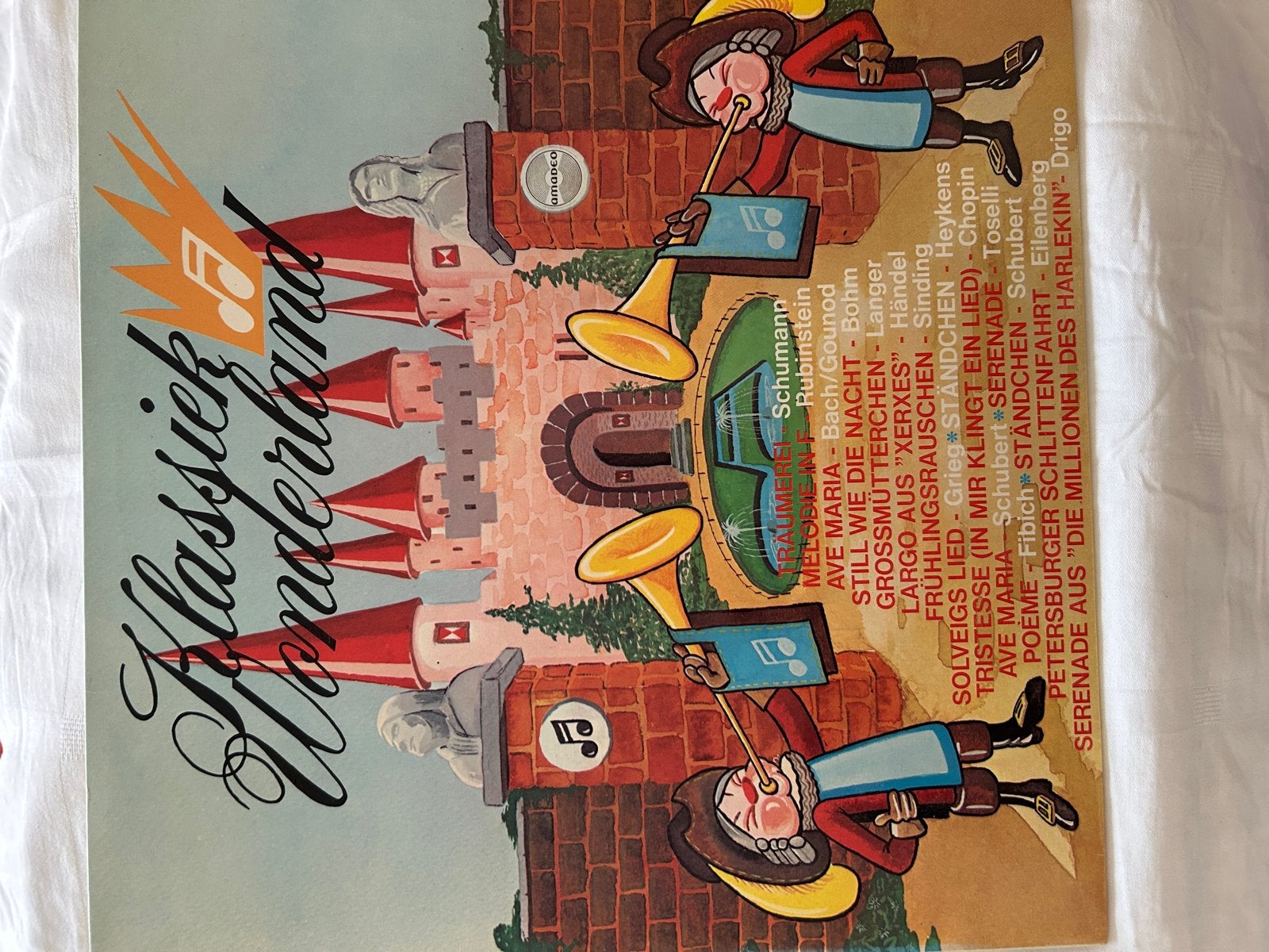 Klassiek Wonderland - Diverse Componisten (LP), Ophalen, Gebruikt, Overige componisten, Romantiek