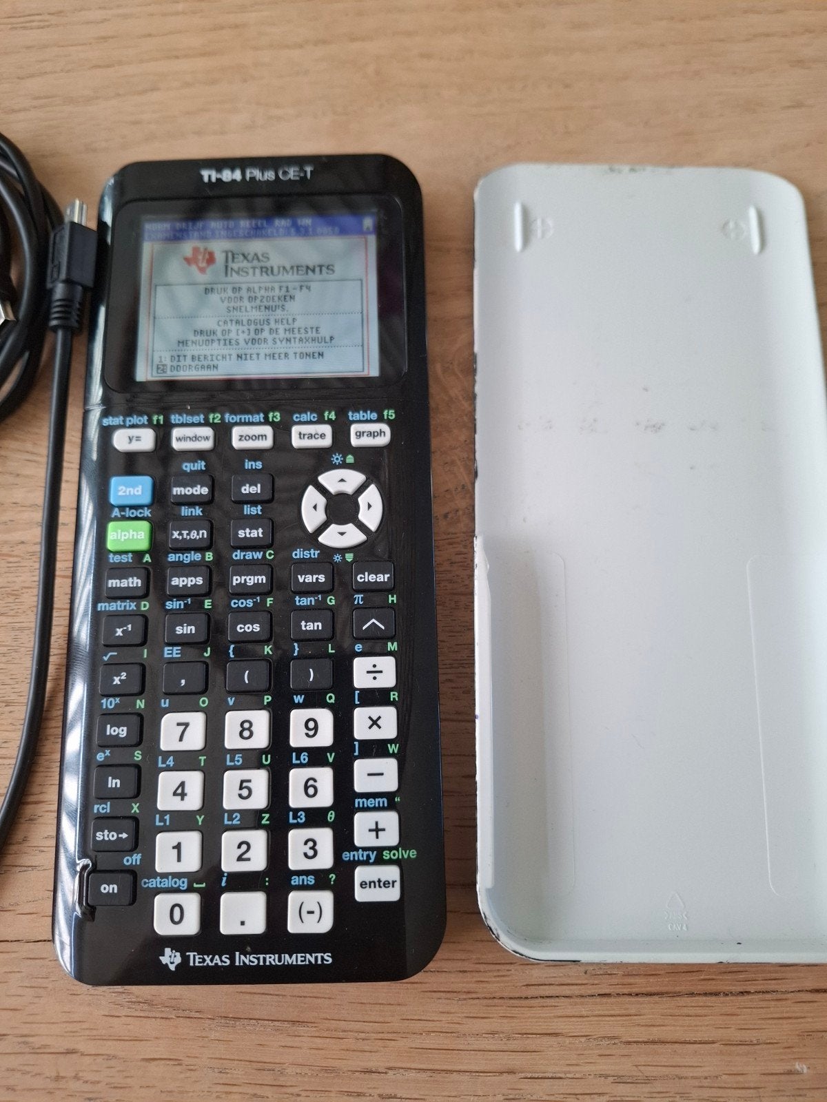 Texas Instruments TI-84 Plus CE-T, Ophalen, Grafische rekenmachine, Gebruikt