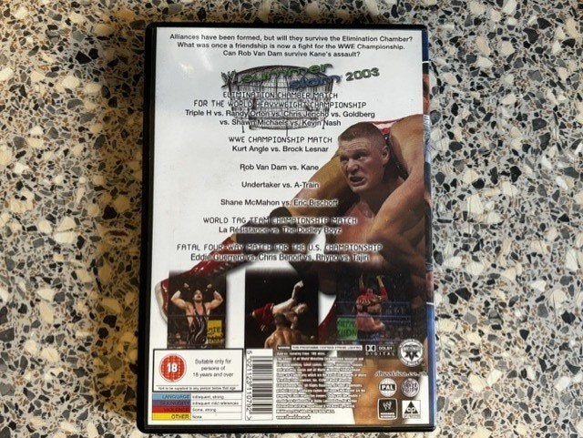 WWE Summerslam 2003, Engels, Overige typen, Ophalen of Verzenden, Zo goed als nieuw