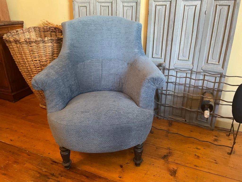 Biedermeier Dames Stoel Fauteuil Periode 1880 Frans, Ophalen