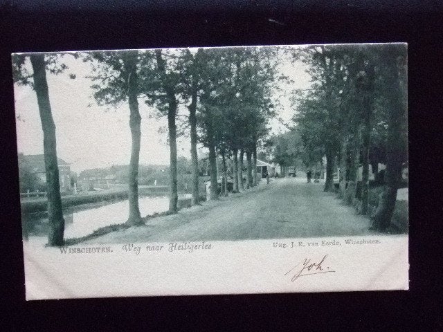 Winschoten Weg naar Heiligerlee, Verzamelen, Ophalen of Verzenden, Voor 1920, Groningen