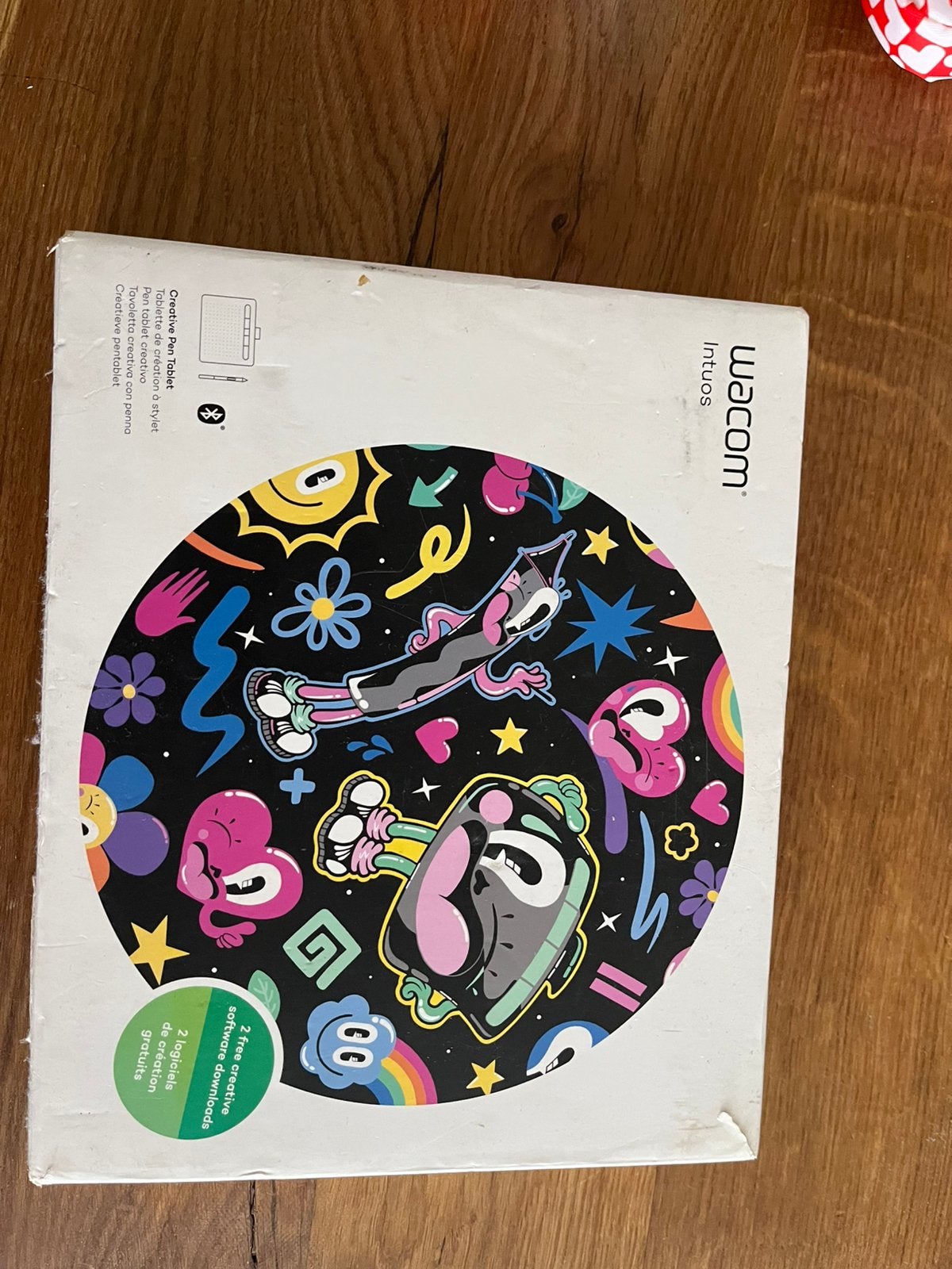 Wacom intuos in pistache, Computers en Software, Tekentablets, Ophalen of Verzenden, Gebruikt, Draadloos