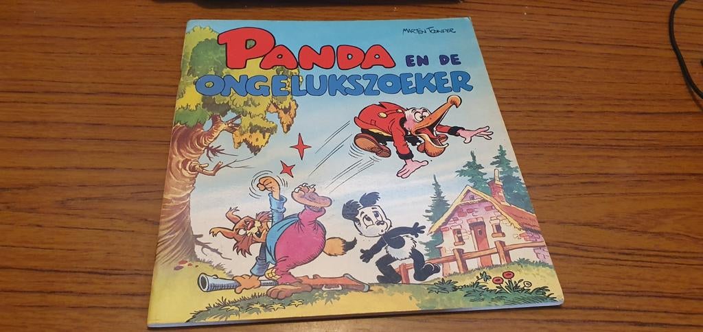 Panda en de Ongelukszoeker - 1981, Marten Toonder, Eén stripboek, Ophalen of Verzenden, Zo goed als nieuw