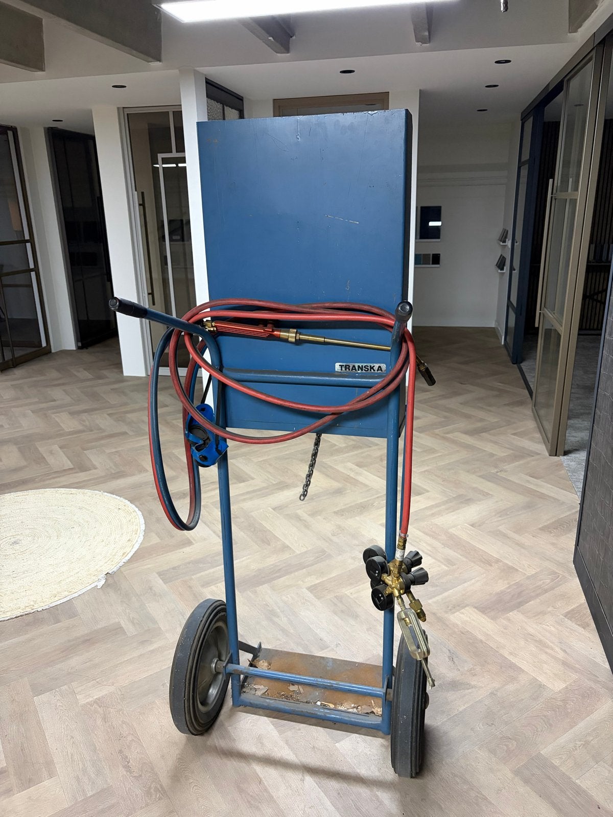 Heetstookset met Cilinderwagen en Toebehoren, Ophalen, Gebruikt, Minder dan 150 ampère, Overige typen