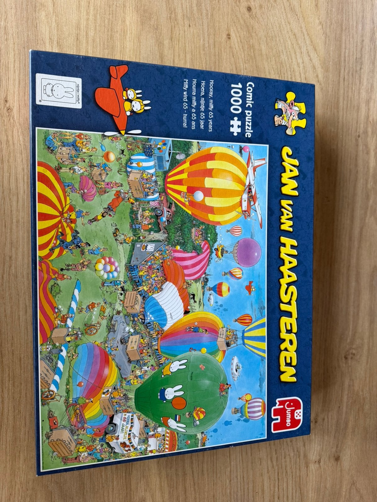 Puzzel Jan van Haasteren - Nijntje 65 jaar, Ophalen of Verzenden, 500 t/m 1500 stukjes, Zo goed als nieuw