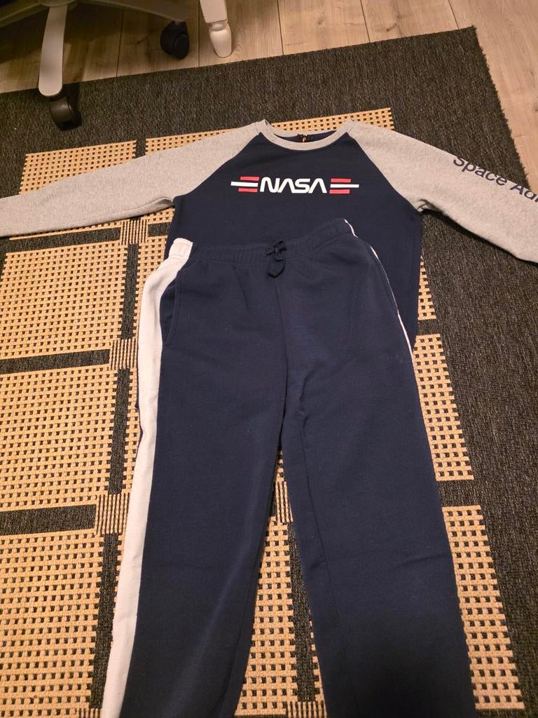 NASA Trainingspak: Comfortabele joggingbroek en sweater set, Kleding | Heren, Ophalen of Verzenden, Gedragen, Maat 48/50 (M)