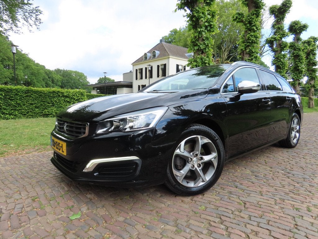 Peugeot 508 SW 1.6 e-THP Blue Lease Executive Automaat Leer, Auto's, Peugeot, Bedrijf, Te koop, ABS, Achteruitrijcamera, Airbags