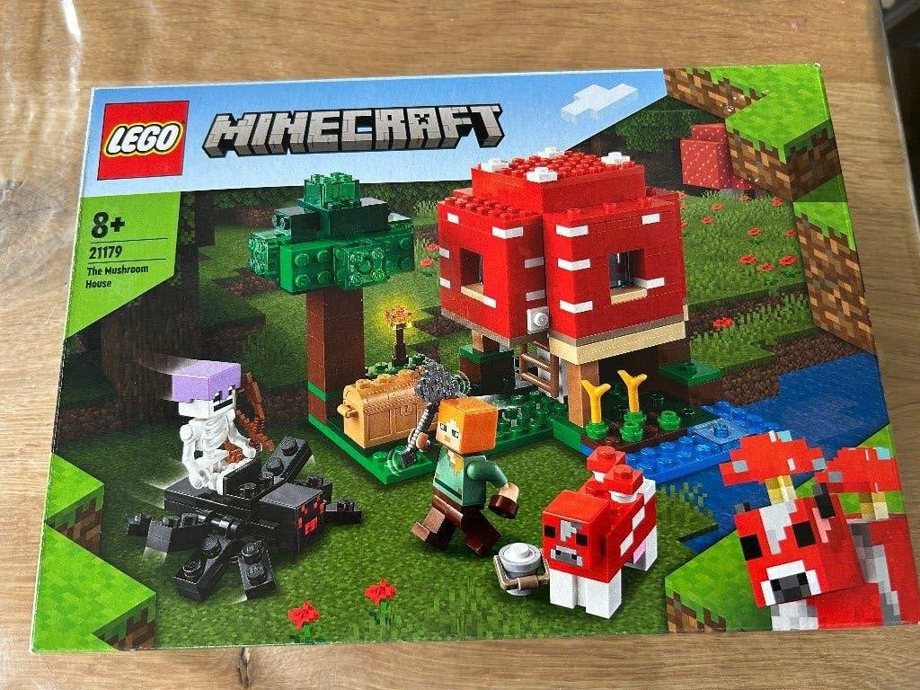Lego Minecraft 21179, Kinderen en Baby's, Speelgoed | Duplo en Lego, Ophalen, Compleet, Gebruikt, Minecraft