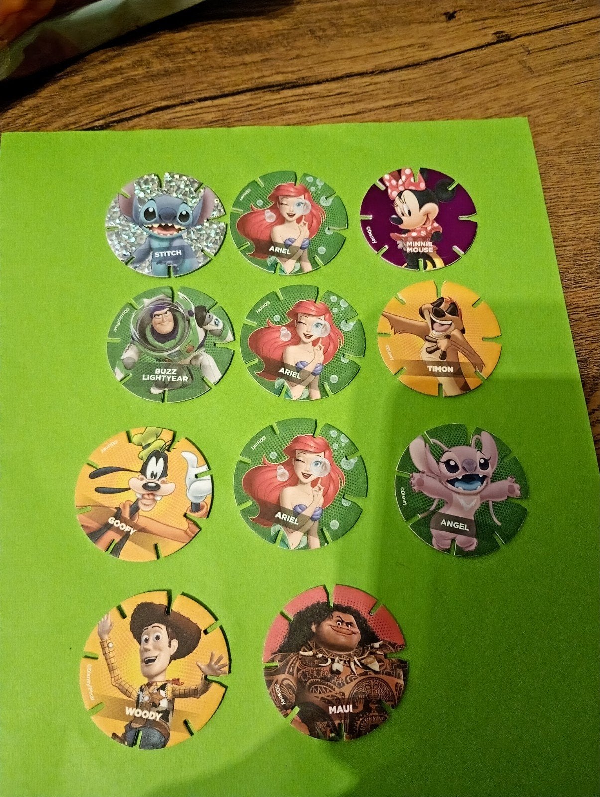 diskeyz te koop, Ophalen