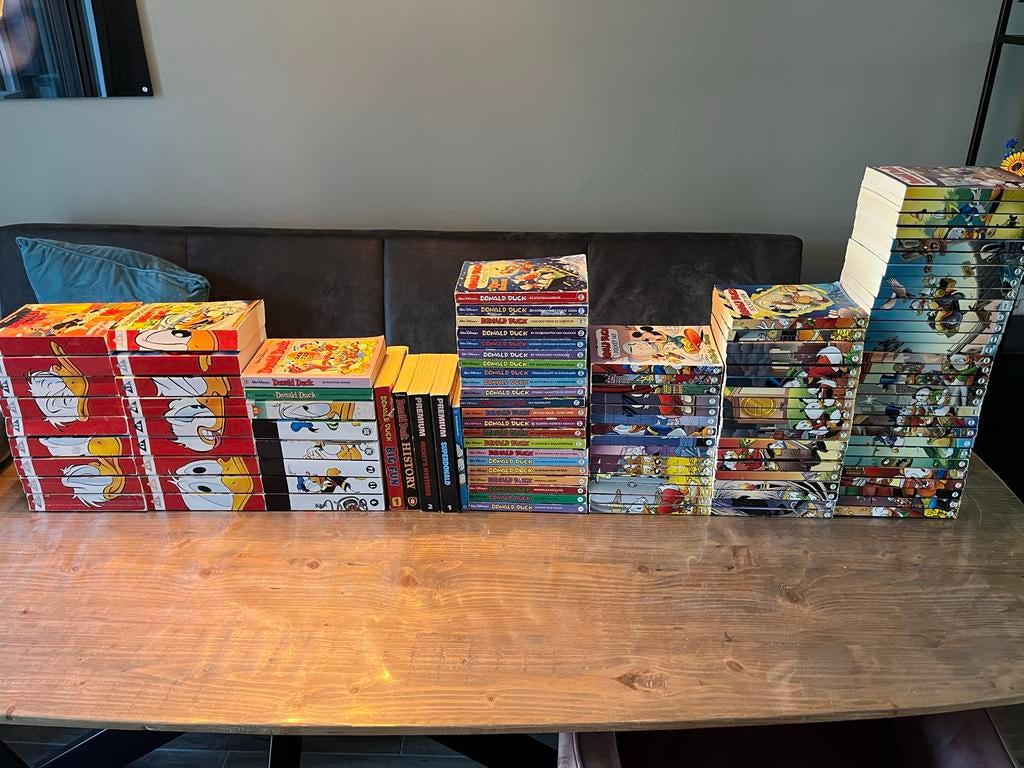 95 Donald Duck pockets dubbelpocket premium history, Boeken, Stripboeken, Meerdere stripboeken, Ophalen of Verzenden, Gelezen