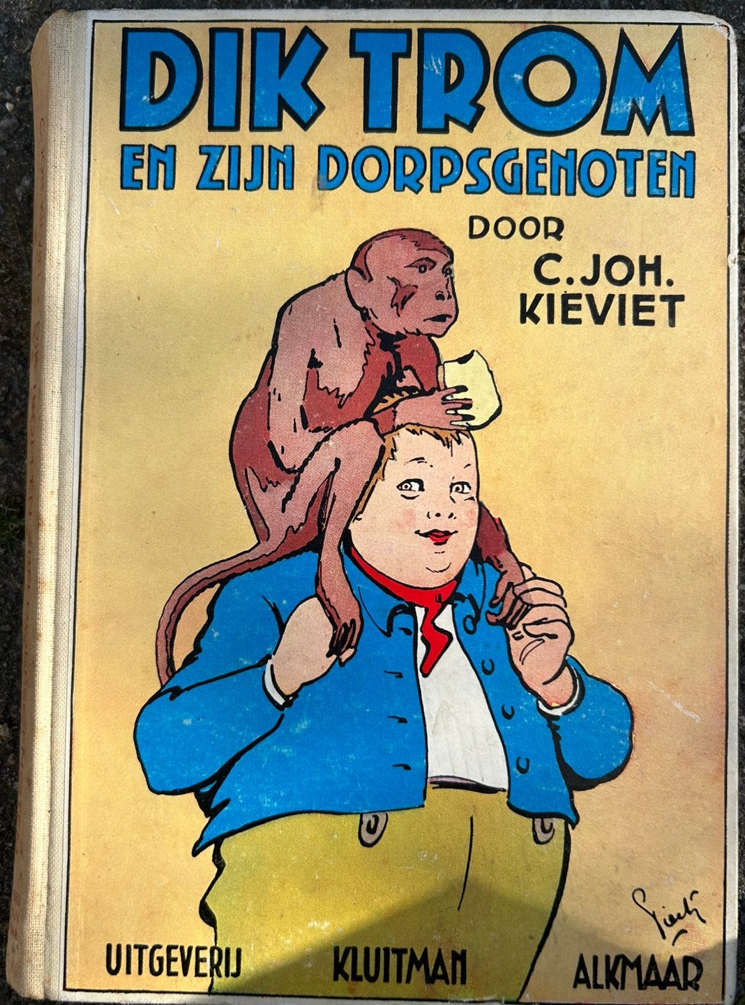 Dik Trom en zijn dorpsgenoten - C. Joh. Kieviet, Boeken, Ophalen of Verzenden, Gelezen